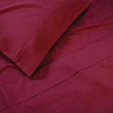 300 Thread Count 100% Cotton Sheet Set Percale Solid Deep Pocket - Sheet Set by Superior Brand