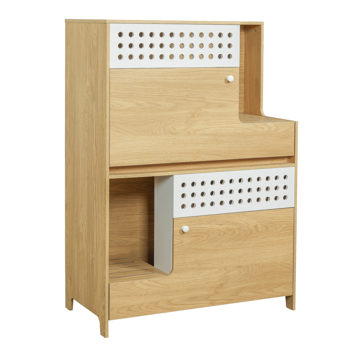 2-Piece Modern 2 IN 1 Cat Furniture Set