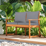 24x24 Inch Outdoor Deep Seat Cushion Set - Waterproof Fade-Resistant Patio Furniture Cushions