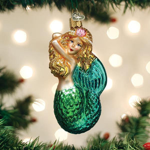 Seashell Mermaid Ornament by Old World Christmas