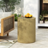 Cylindrical Side Table, Outdoor