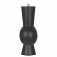 10.25" Black Simplux Designer LED Candle with remote (Set of 2) - Tuesday Morning - Candles