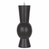 10.25" Black Simplux Designer LED Candle with remote (Set of 2) - Tuesday Morning - Candles