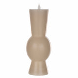 10.25" Grey Simplux Designer LED Candle with remote (Set of 2) - Tuesday Morning - Candles