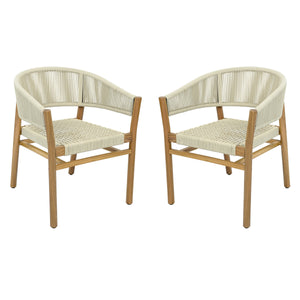 Outdoor Accent Chair Set - 2 Person Seating Group