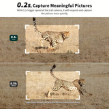 4K Hunting Trail Camera with 4G Live View, Solar Powered & Auto Night Vision