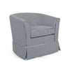 Zeniqua Upholstered Swivel Chair With Loose Cover