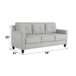 Horatio Chenille 3-Seater Sofa