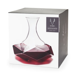 Seneca Crystal Faceted Wine Decanter Viski®