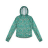 Topo Designs Women's River Hoodie - Turquoise Terrazzo