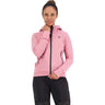Mons Royale Women's Nevis Merino Fleece Hoodie - Small - Dusty Pink