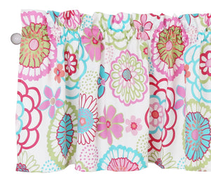 Mariah Floral Pink Polka Dot Reversible Comforter Set with Decor Pillows
