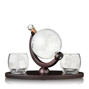 Globe-Decanter-&-Whiskey-Tumblers-Set-by-Viski®-Whiskey-Glasses