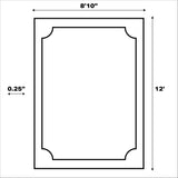 Chayton Minimalist Geometric Machine-Washable MossArea Rug