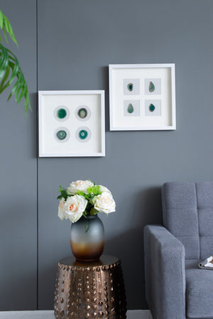 S/2 15.57x1.2x15.7' Shadow Box Wall Décor