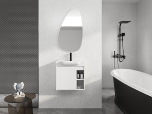 24'' Wall-Mounted Bathroom Vanity