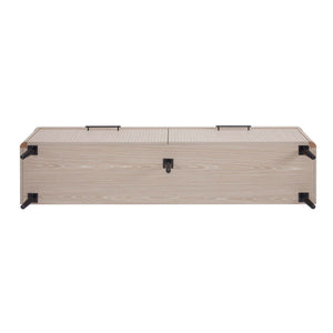 Jodie - Fluted TV Stand - Oak