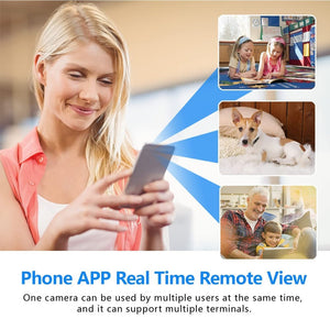1080P Wireless Mini Security Camera WiFi Indoor Monitoring
