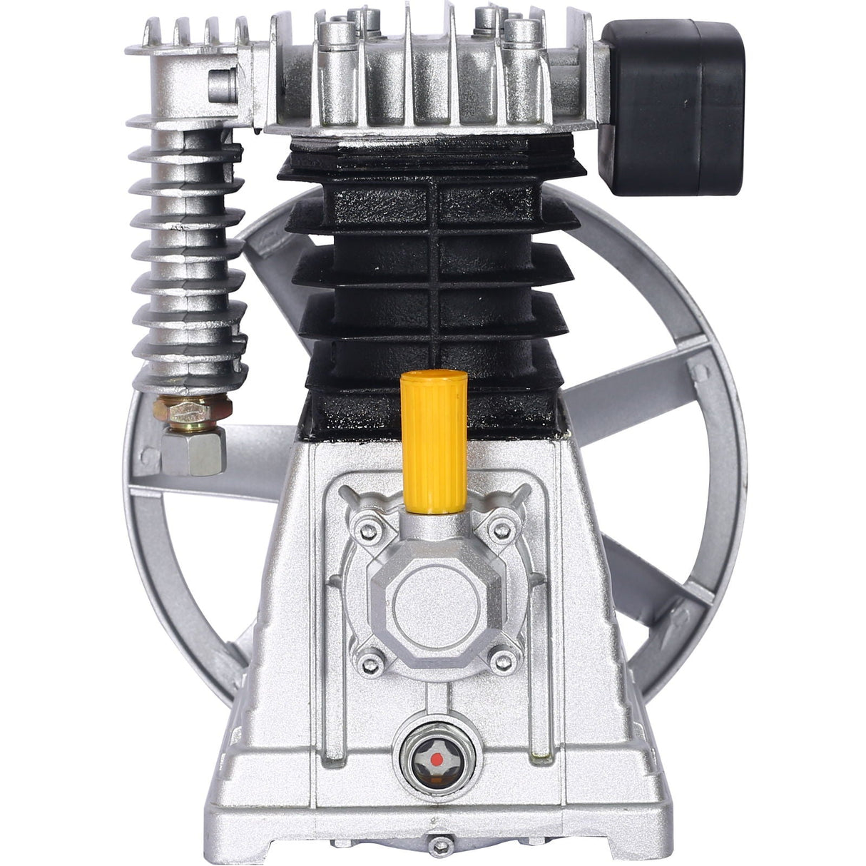 Piston 2Hp Air Compressor Head Pump 115Psi 1.5Kw - Silver