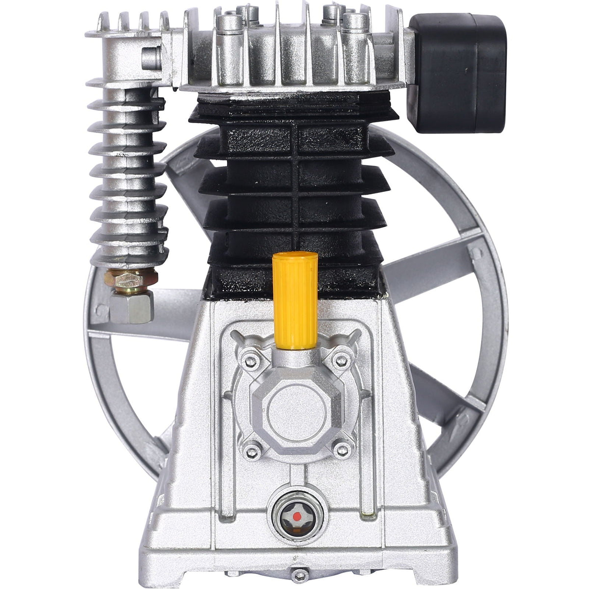 Piston 3Hp Air Compressor Head Pump 2.2Kw 115Psi - Silver
