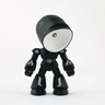 Modern Robot LED Table Lamp Battery Powered Warm Light Desk Night Lamp