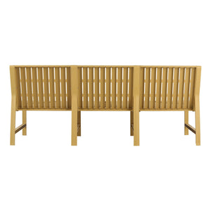 1 Piece Indoor / Outdoor 3 Seater Sofa, UV-Resistant, Waterproof And Durable
