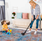 Naar Washable Area Rugs, Low-Pile, Non-Slip, Non-Shedding, Foldable, Kid & Pet Friendly