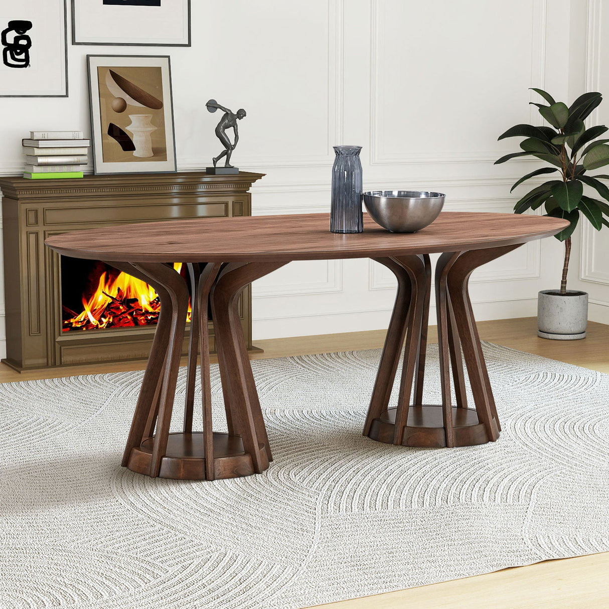 78.74 Inch Modern Dining Table