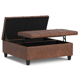 Harrison - Upholstered Coffee Table Storage Ottoman