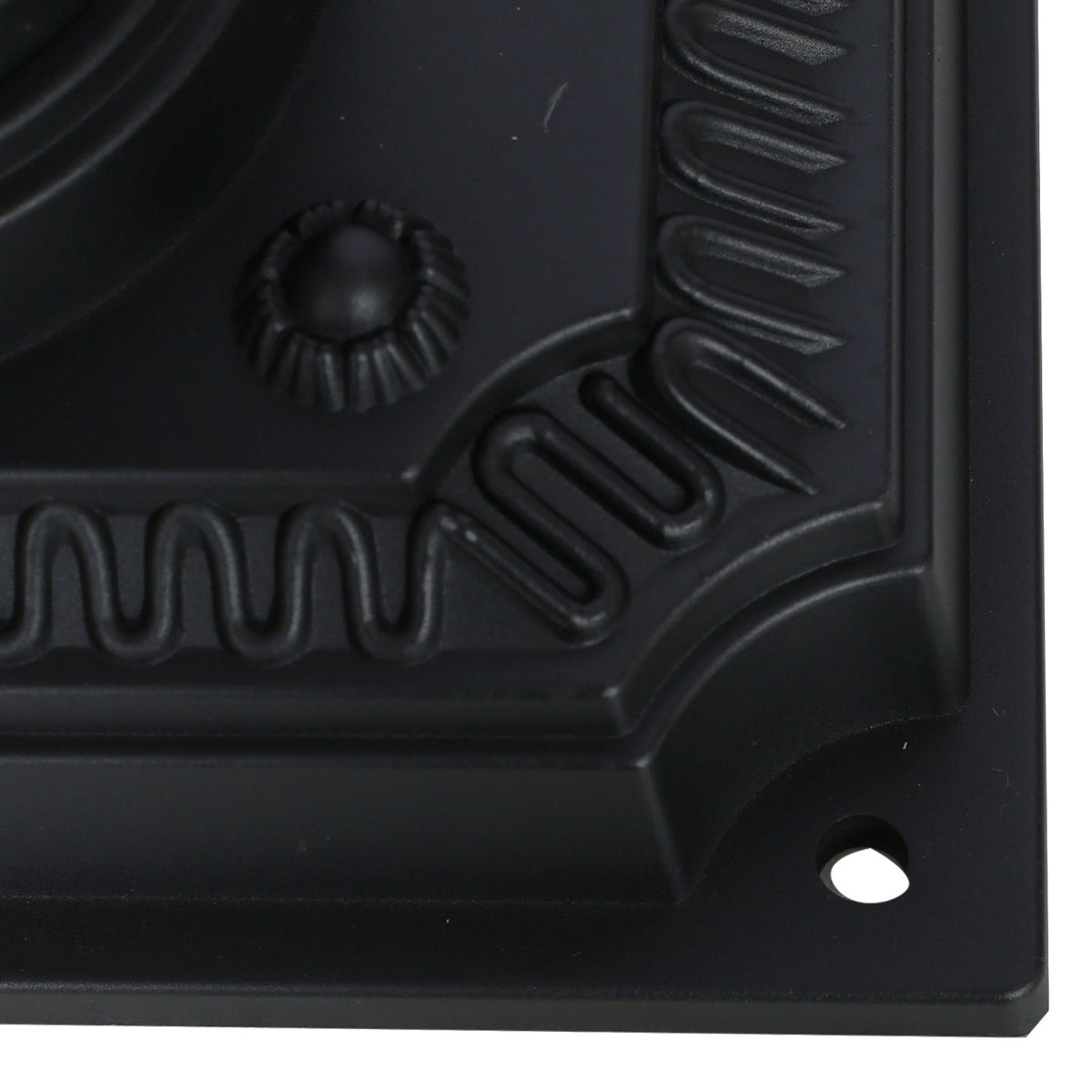 Cast Aluminum Mailbox with Durable Construction – Dark Brown, Black, or White
