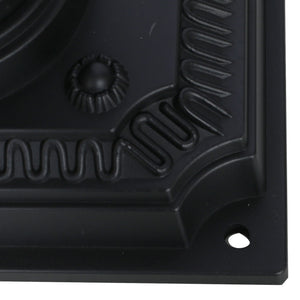 Cast Aluminum Mailbox with Durable Construction – Dark Brown, Black, or White