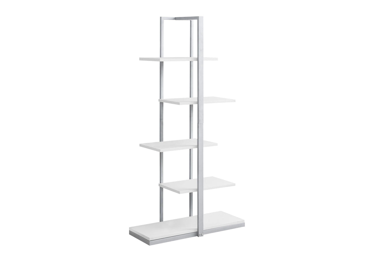 Bookshelf, Bookcase, Etagere, 5 Tier for Office, Contemporary & Modern