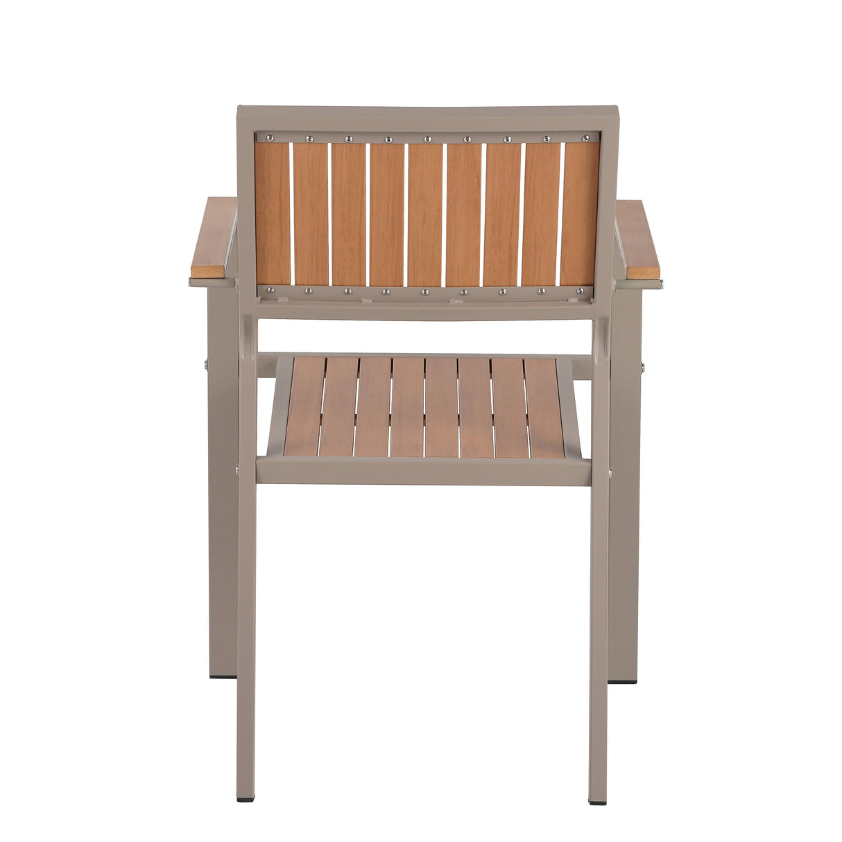 Outdoor Dining Set with Extendable Table and Six Chairs