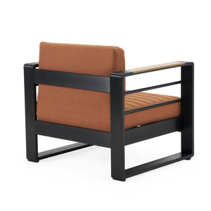 Giovanna - Club Chair Set With Aluminum Frame