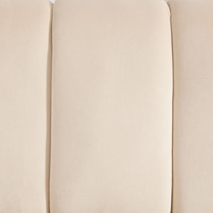Upholstered Armless Chair For Living Room