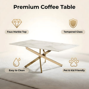 Faux Marble Tables