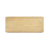 MGO Handmade Rectangle Planter Box, Travertine Beige