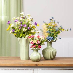 Scalloped Mini Vase (Set of 2)
