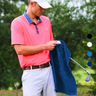 Velour Fingertip Golf Towel: 100% Cotton Terry Velour - Pack of 6