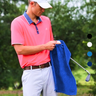 Velour Fingertip Golf Towel: 100% Cotton Terry Velour - Pack of 6