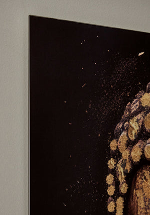Caymoore - Wall Art - Black / Gold Finish