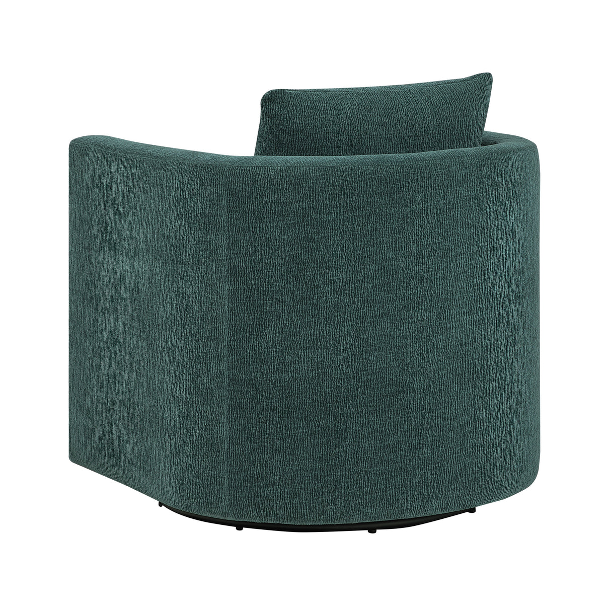 Sutton Light Grey Performance Fabric Swivel Barrel Chair