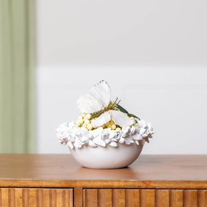 Decorative Floral Sculpted Bowl