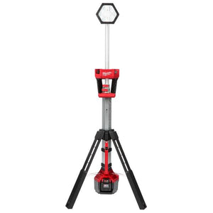Open Box - Milwaukee 2131-20 M18 18-Volt Cordless Rocket Dual Power Tower Light (Tool-Only)