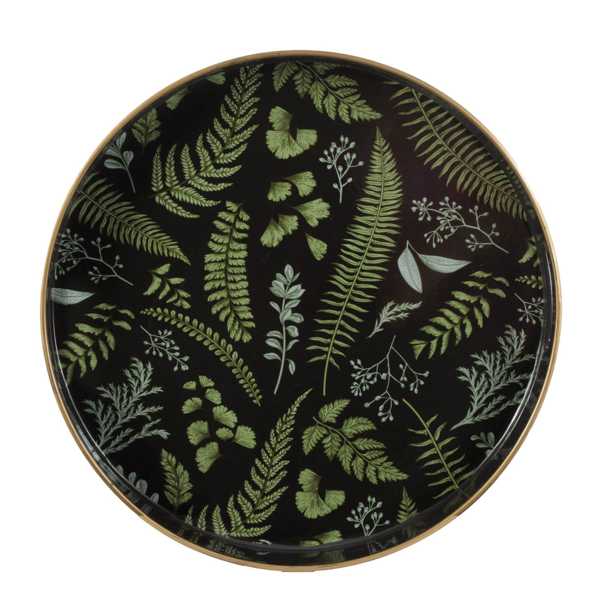 Botanical Fern Tray 13.5"D