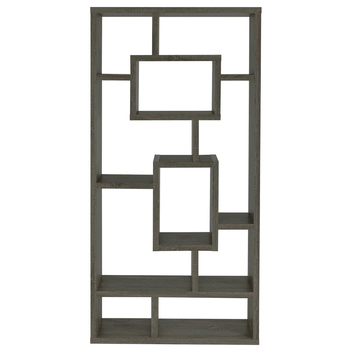 10 Shelf Open Back Bookcase