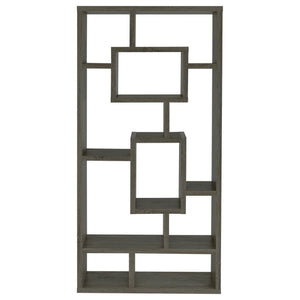 10 Shelf Open Back Bookcase