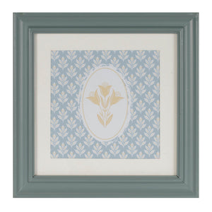 Framed Floral Wall Print (Set of 2)