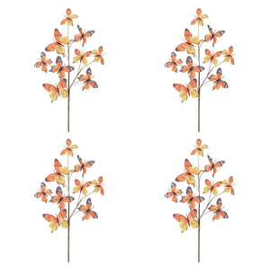 Decorative Butterfly Spray (Set of 4)