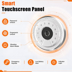 Biometric Large Gun Safe with Fingerprint Password Lock